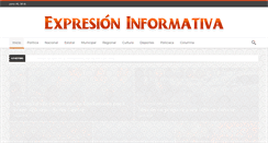 Desktop Screenshot of expresioninformativa.com